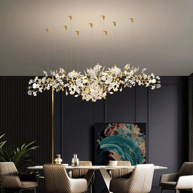 Gingko Leaves Chandelier - Image 44