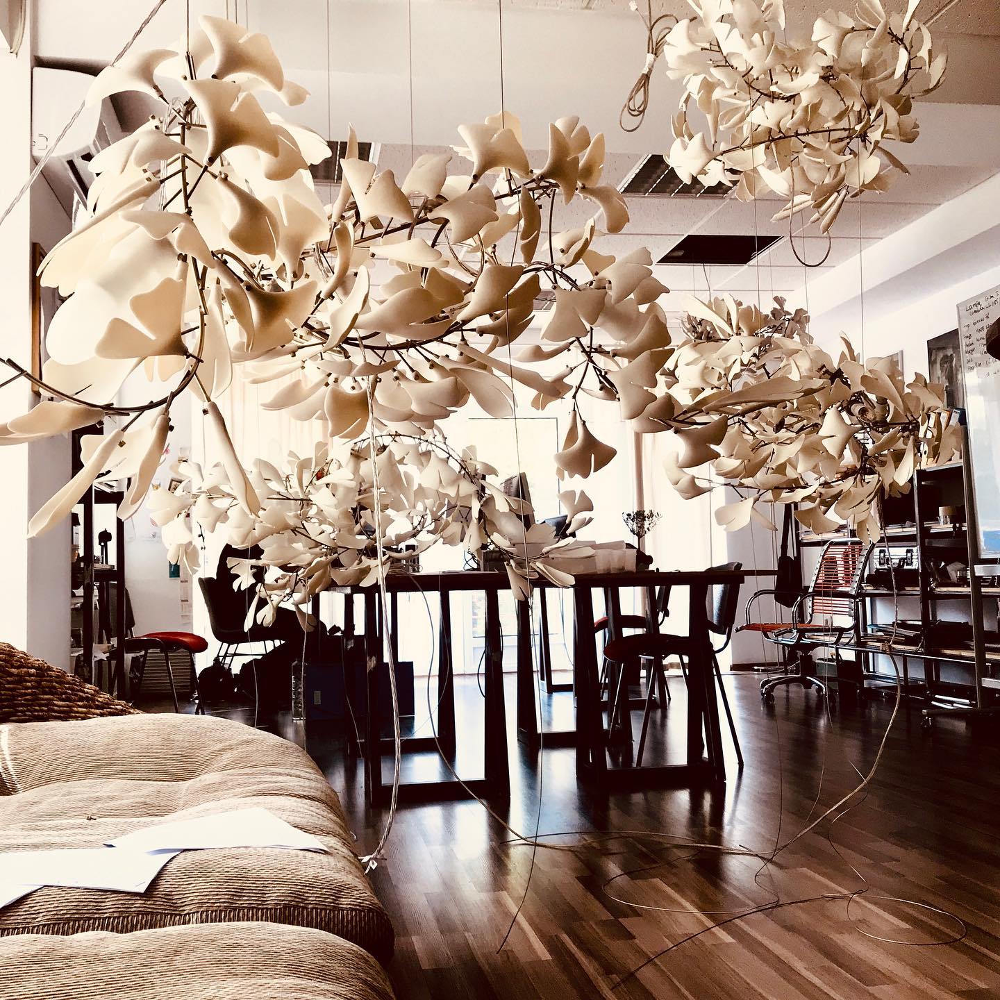 Gingko Leaves Chandelier - Image 49
