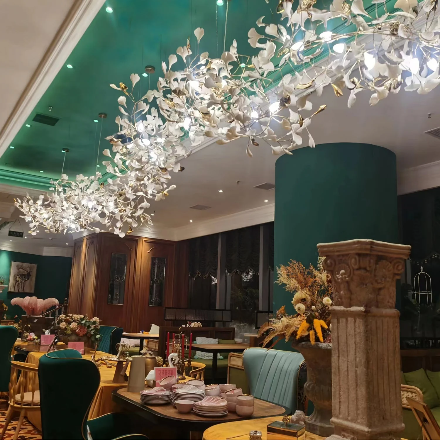 Gingko Leaves Chandelier - Image 6