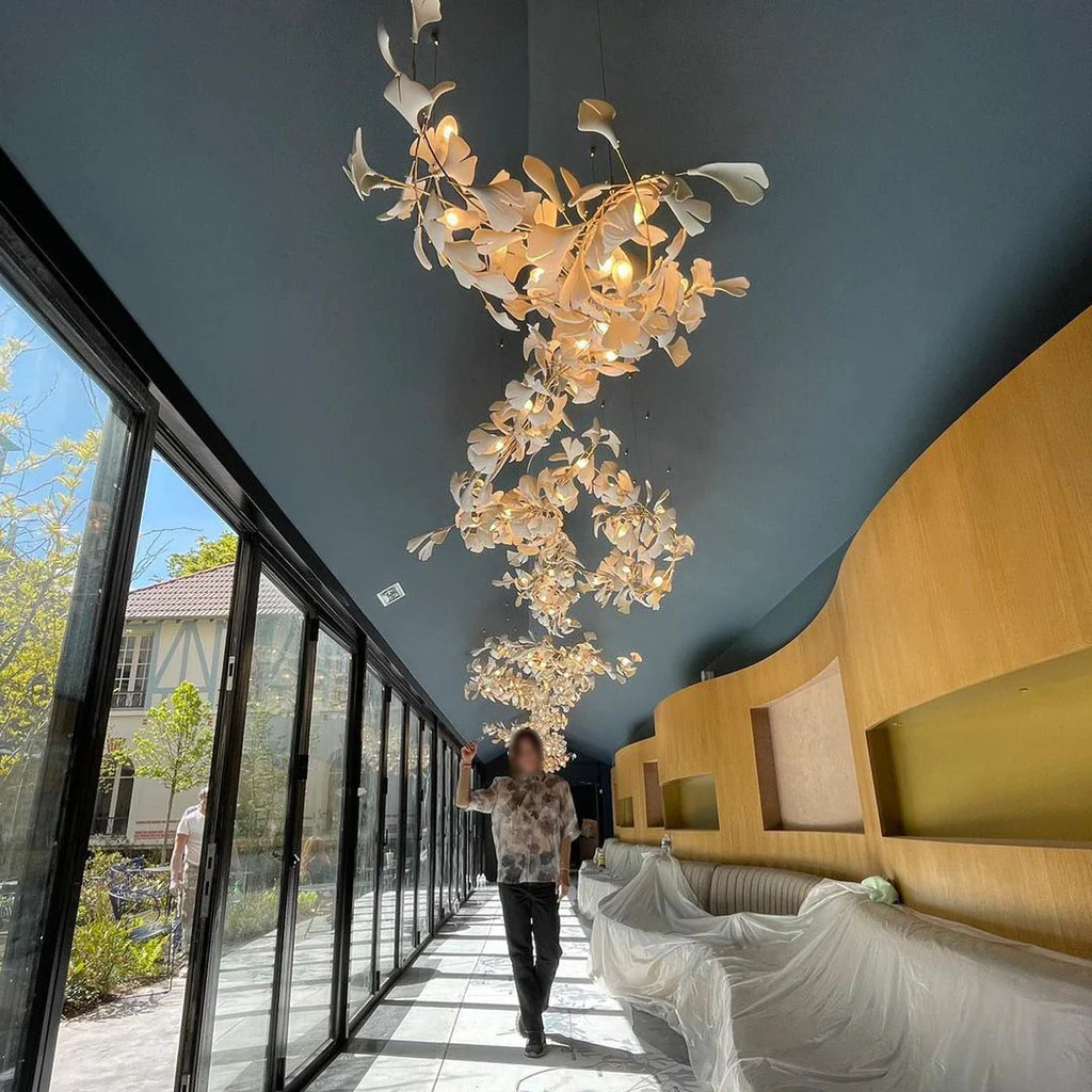 Gingko Leaves Chandelier - Image 64