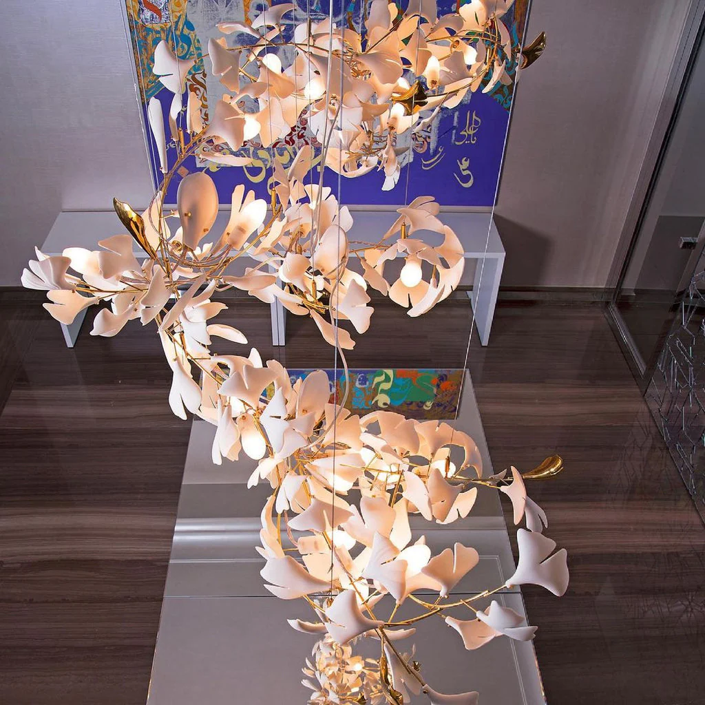 Gingko Leaves Chandelier - Image 66