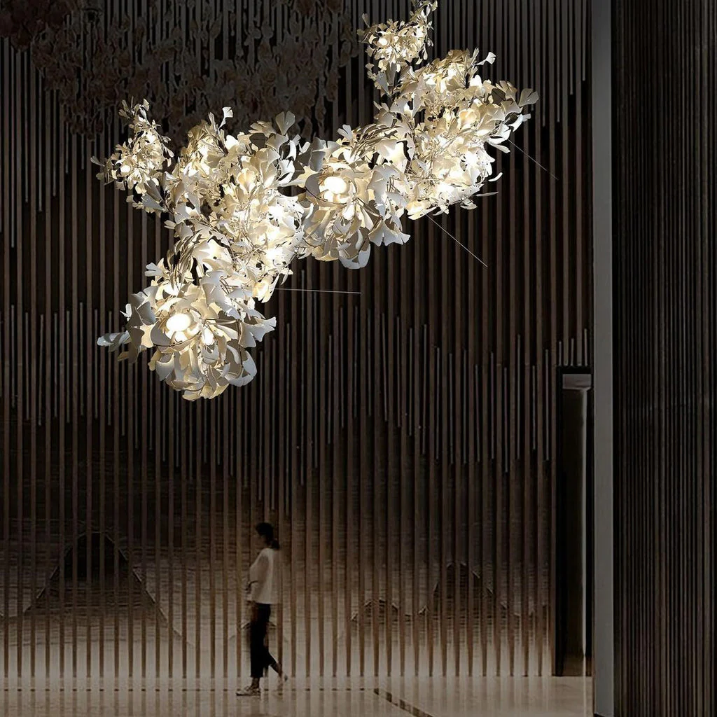 Gingko Leaves Chandelier - Image 69