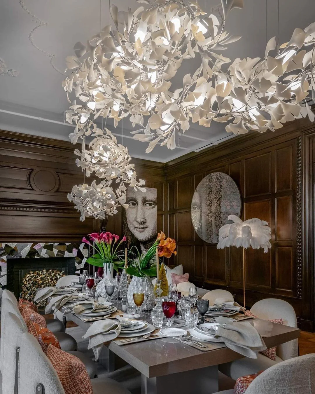 Gingko Leaves Chandelier - Image 72
