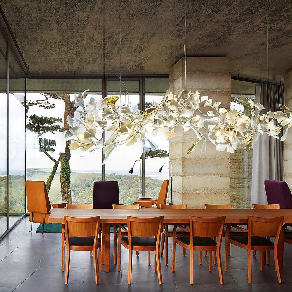 Gingko Leaves Chandelier - Image 73