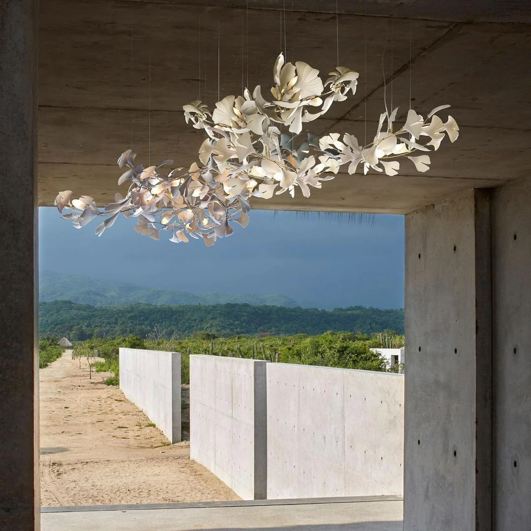 Gingko Leaves Chandelier - Image 77