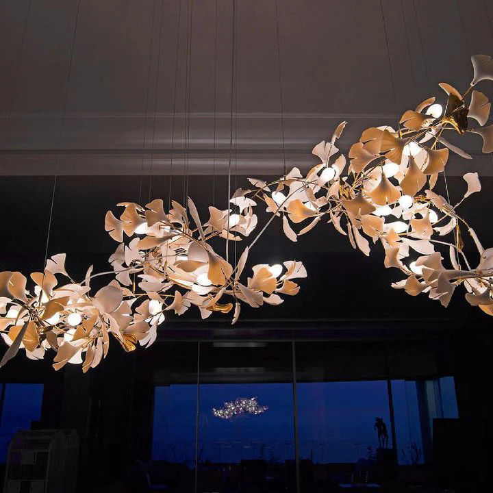 Gingko Leaves Chandelier - Image 80