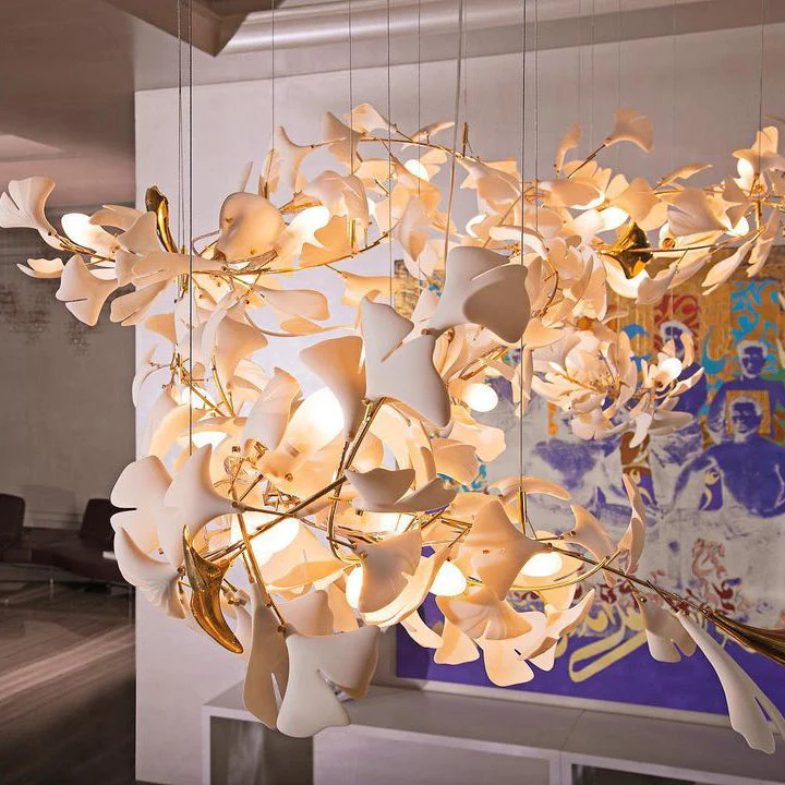 Gingko Leaves Chandelier - Image 89