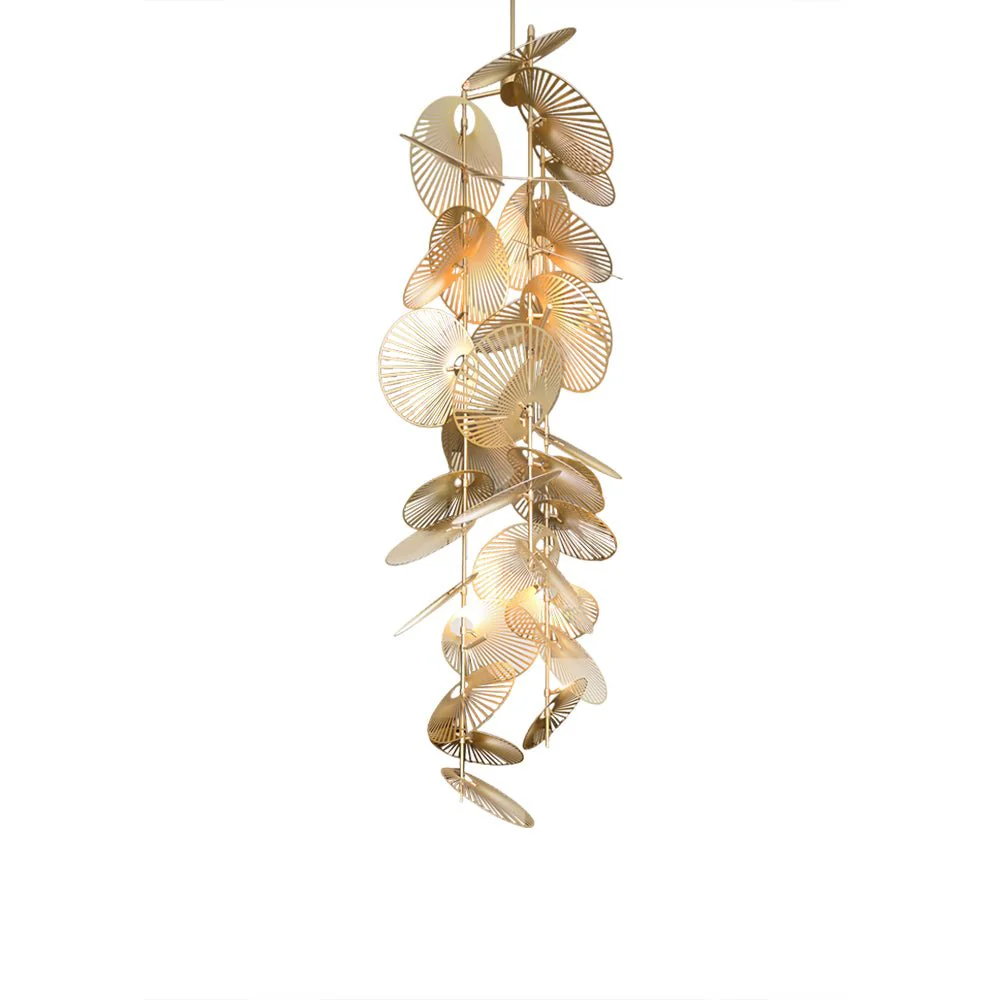 Cattail Leaf Chandelier - Image 20