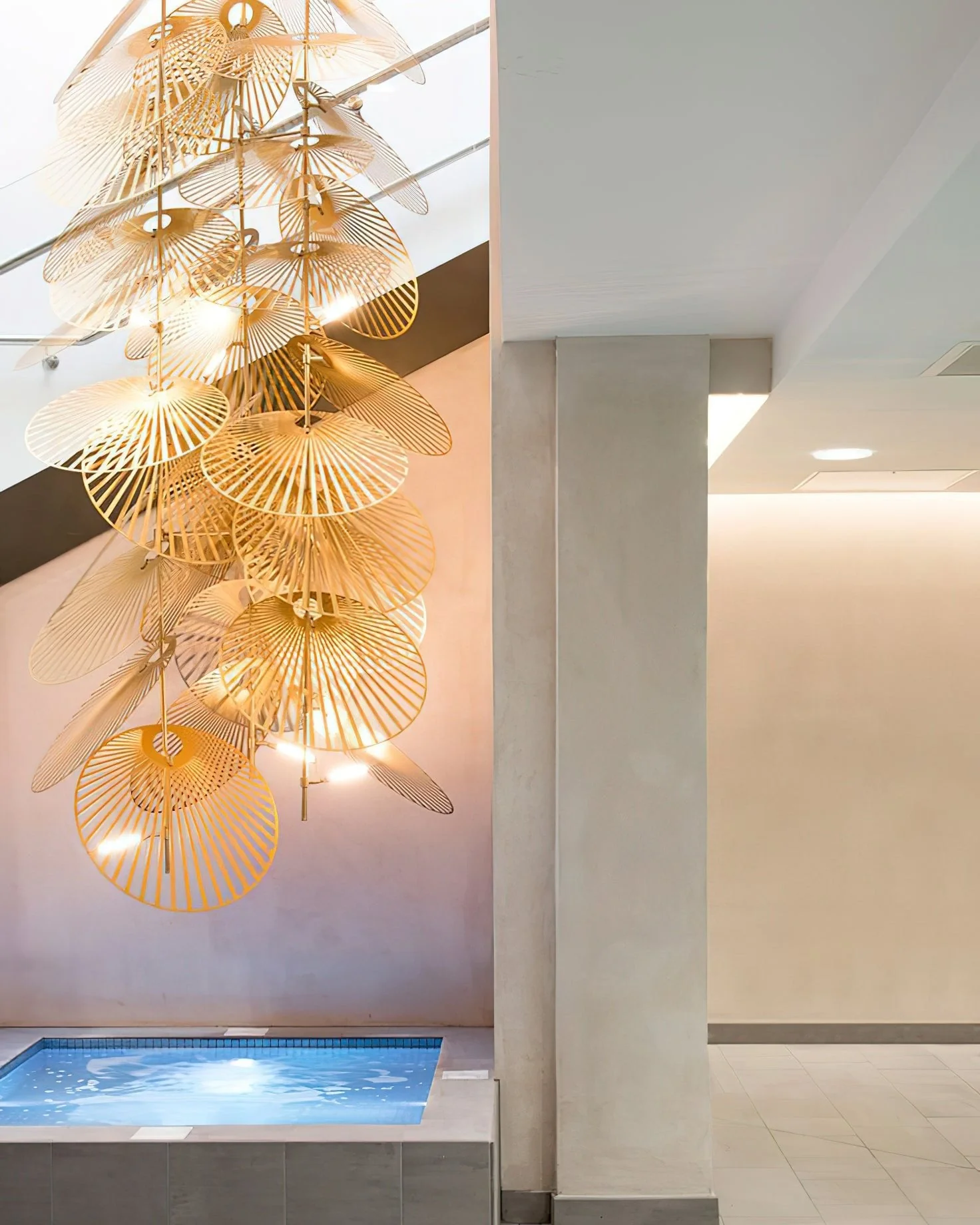 Cattail Leaf Chandelier - Image 3