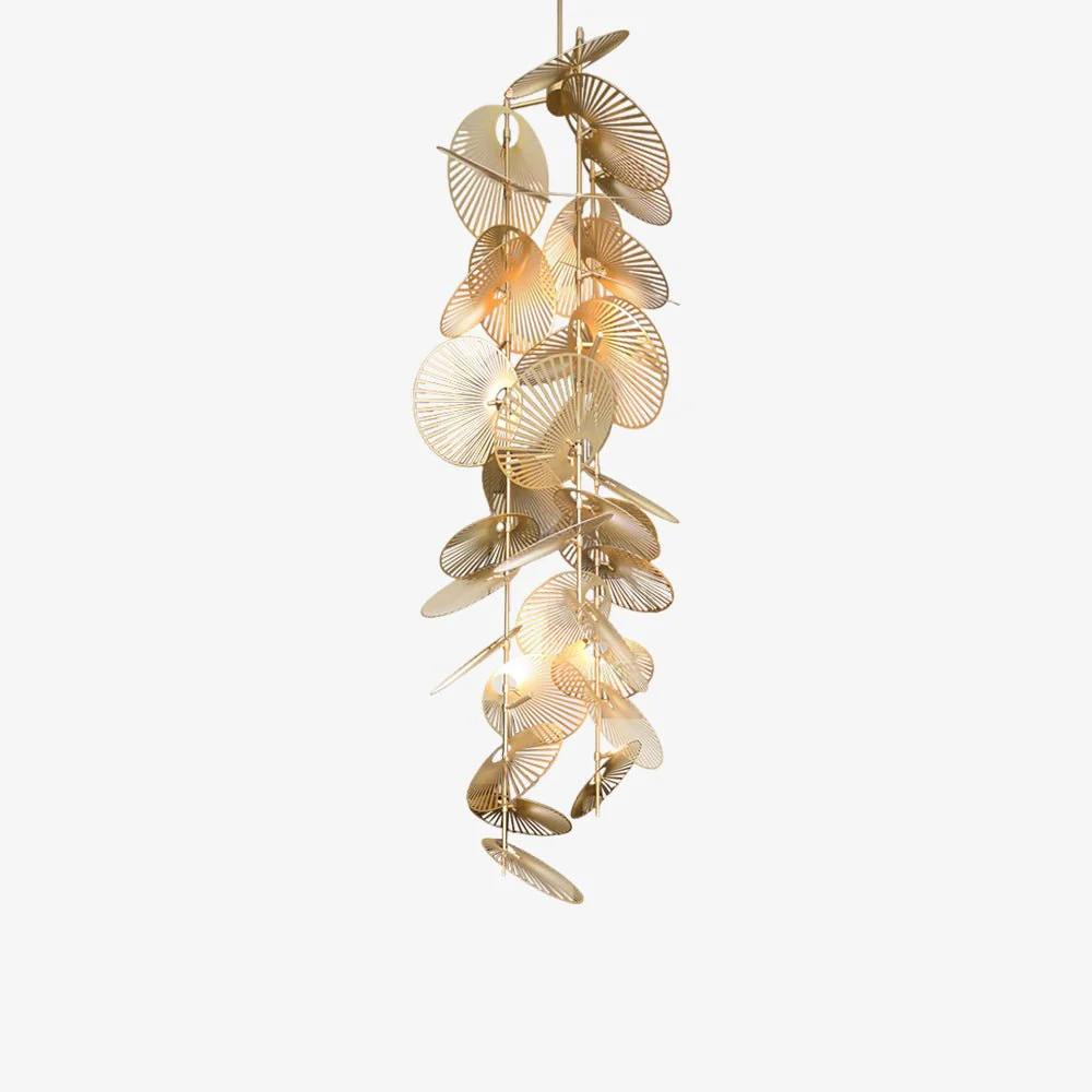 Cattail Leaf Chandelier - Image 4