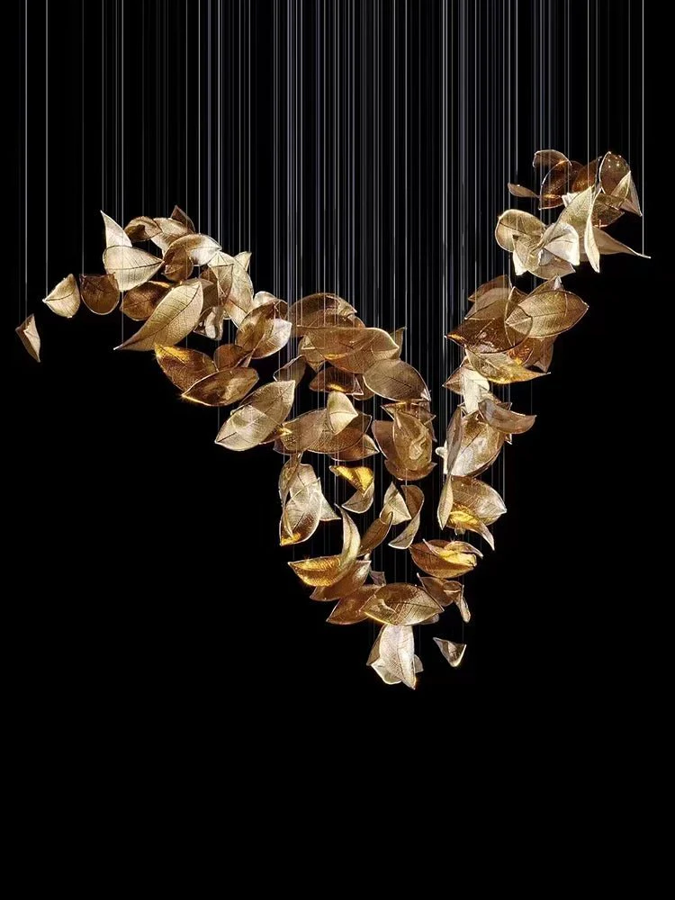 Shake Leaves Chandelier - Image 13