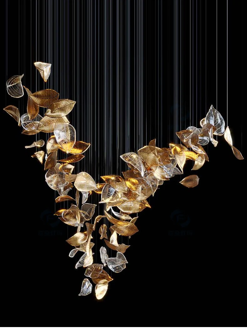 Shake Leaves Chandelier - Image 19