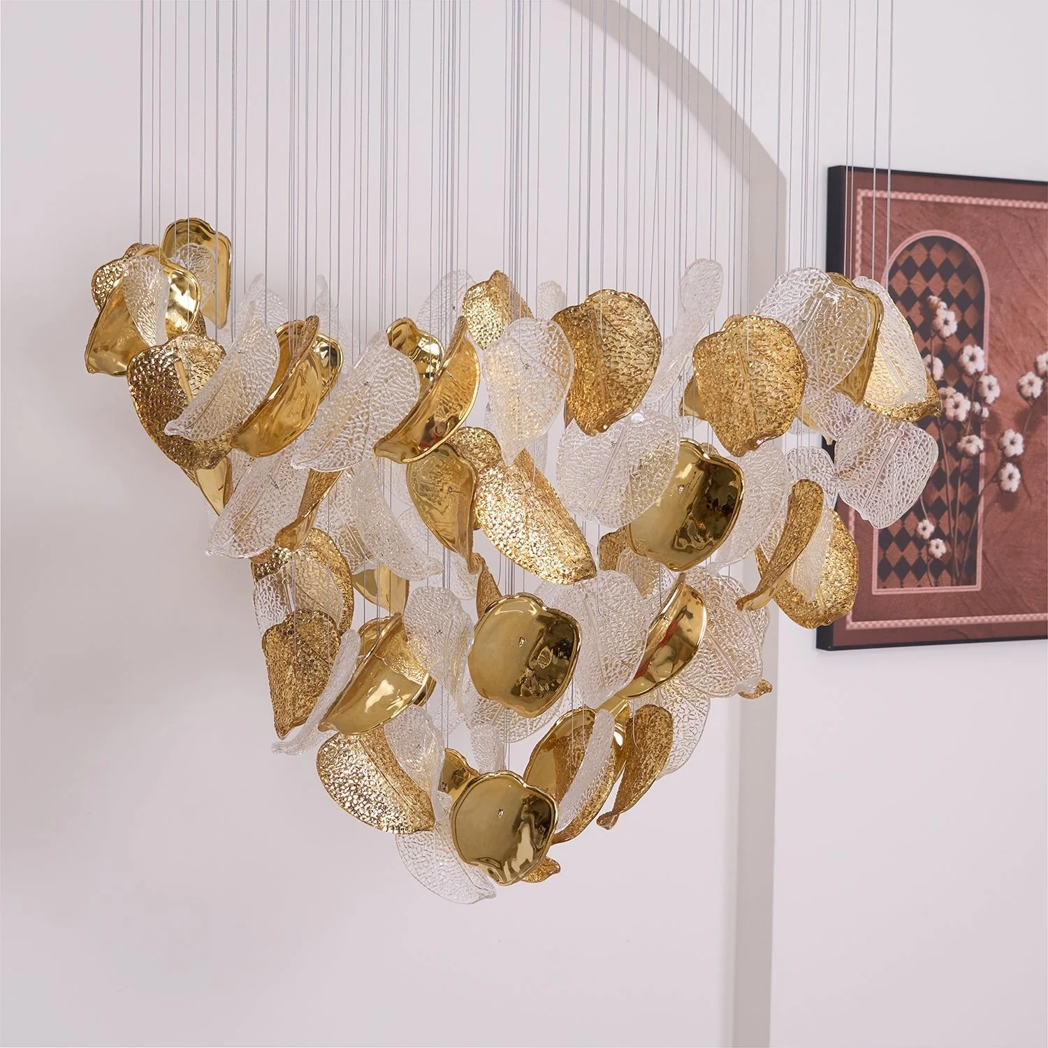 Shake Leaves Chandelier - Image 20