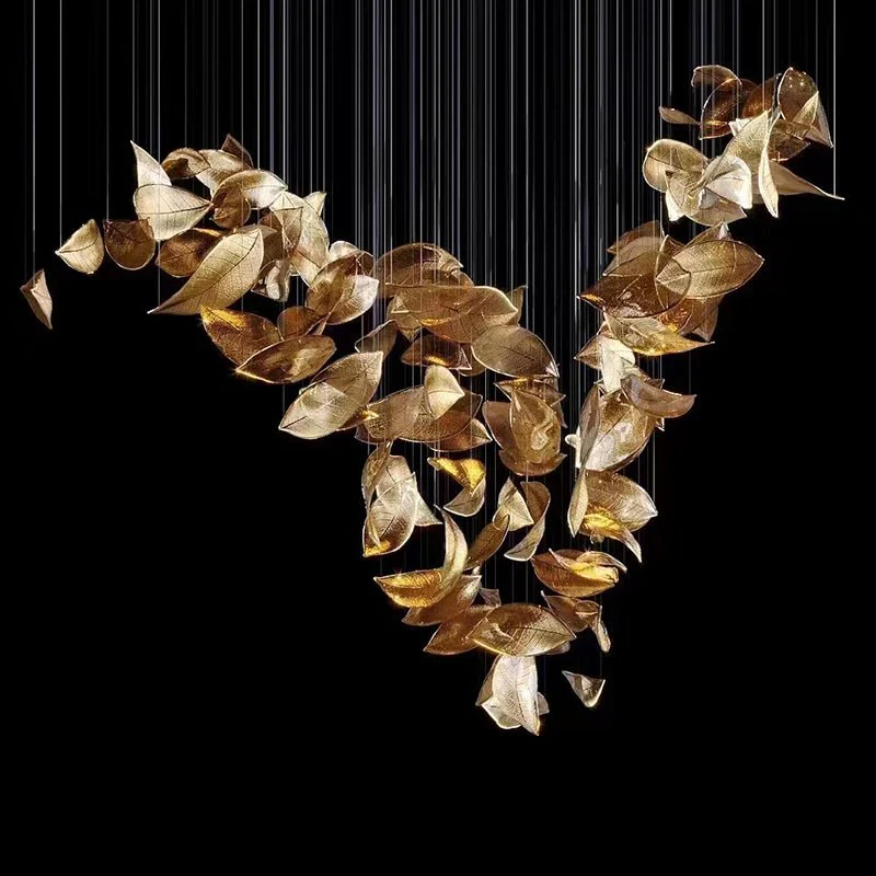 Shake Leaves Chandelier - Image 4