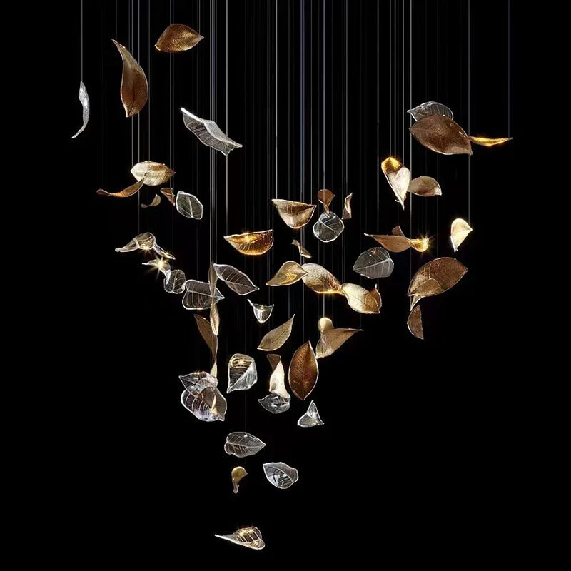 Shake Leaves Chandelier - Image 6