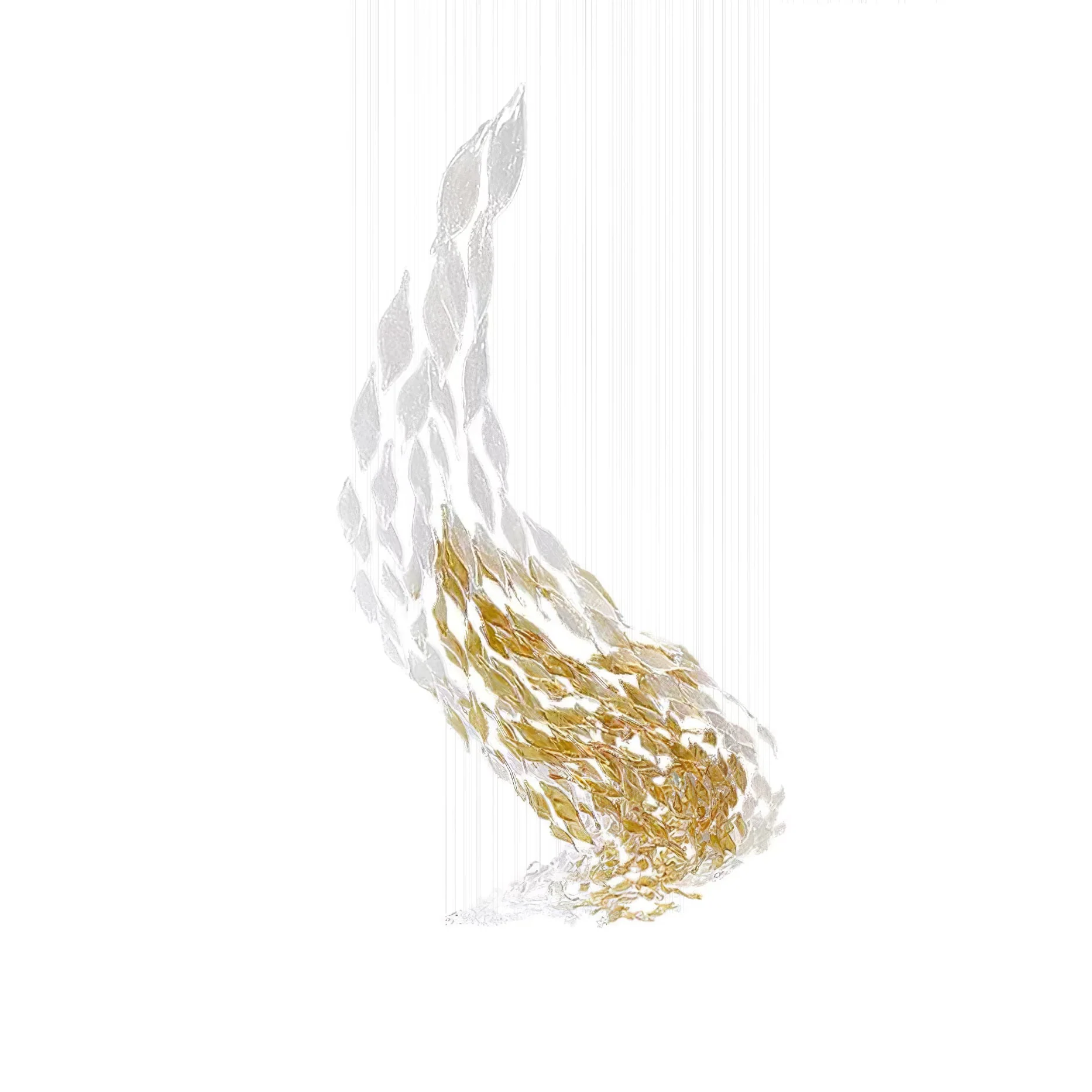 Swaying Leaves Chandelier - Image 10