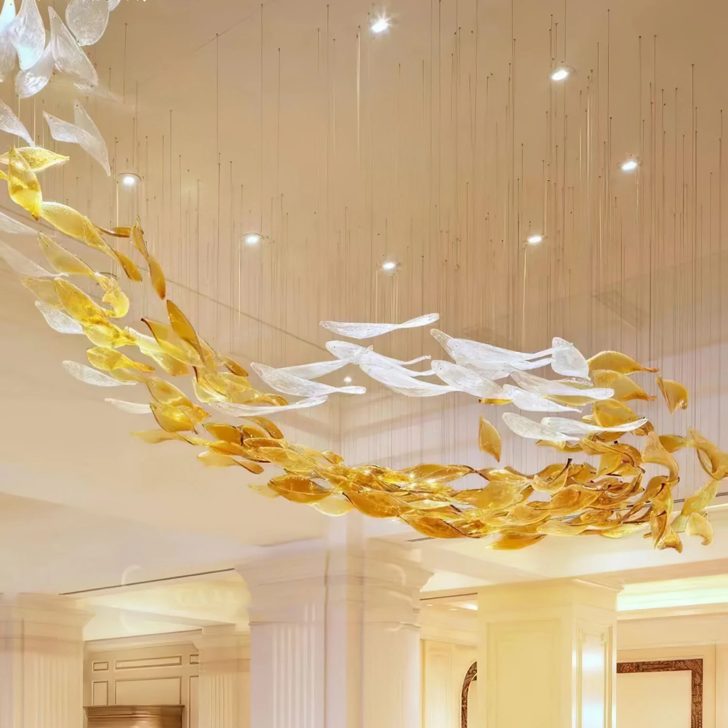 Swaying Leaves Chandelier - Image 2