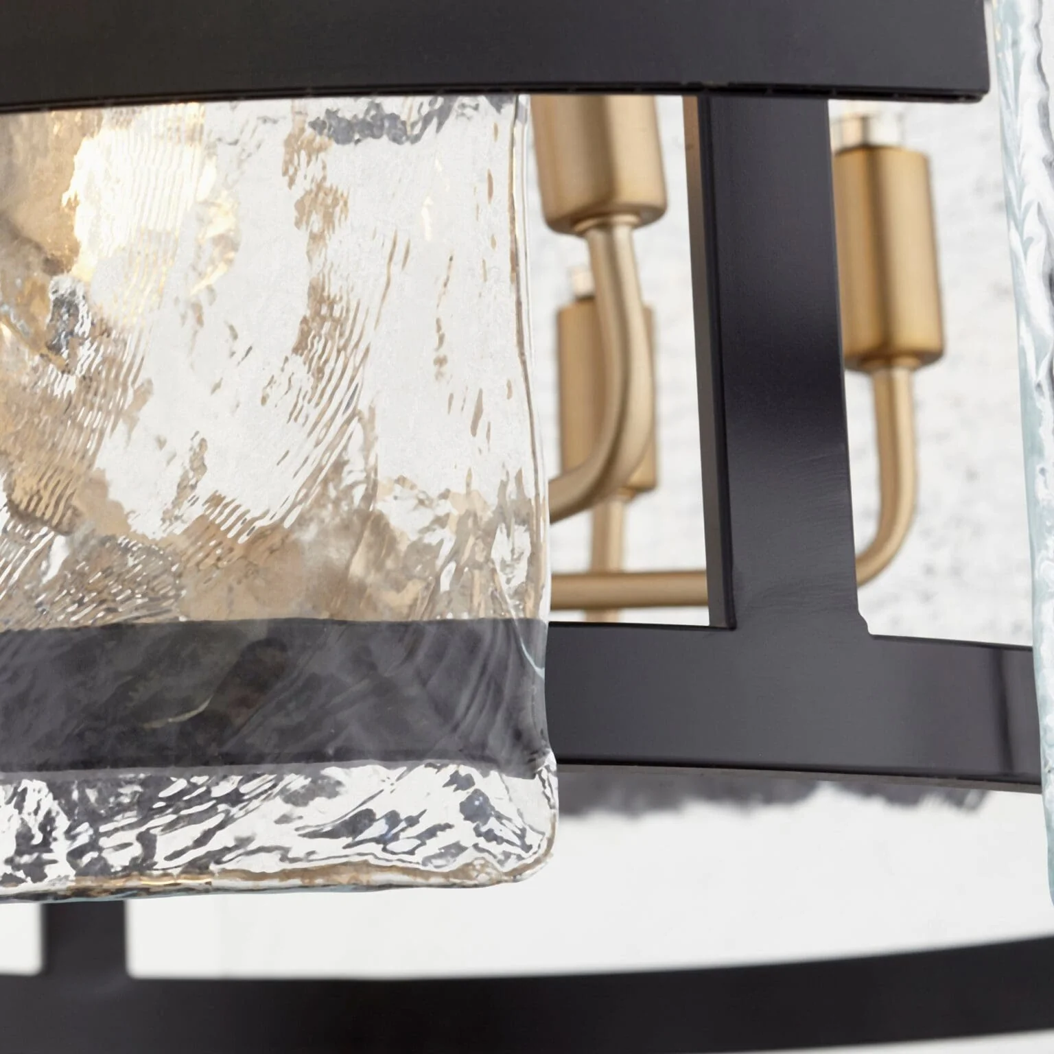 Cyan Design 11118 Panorama Chandelier - Noir & Aged Brass - Medium - Image 2