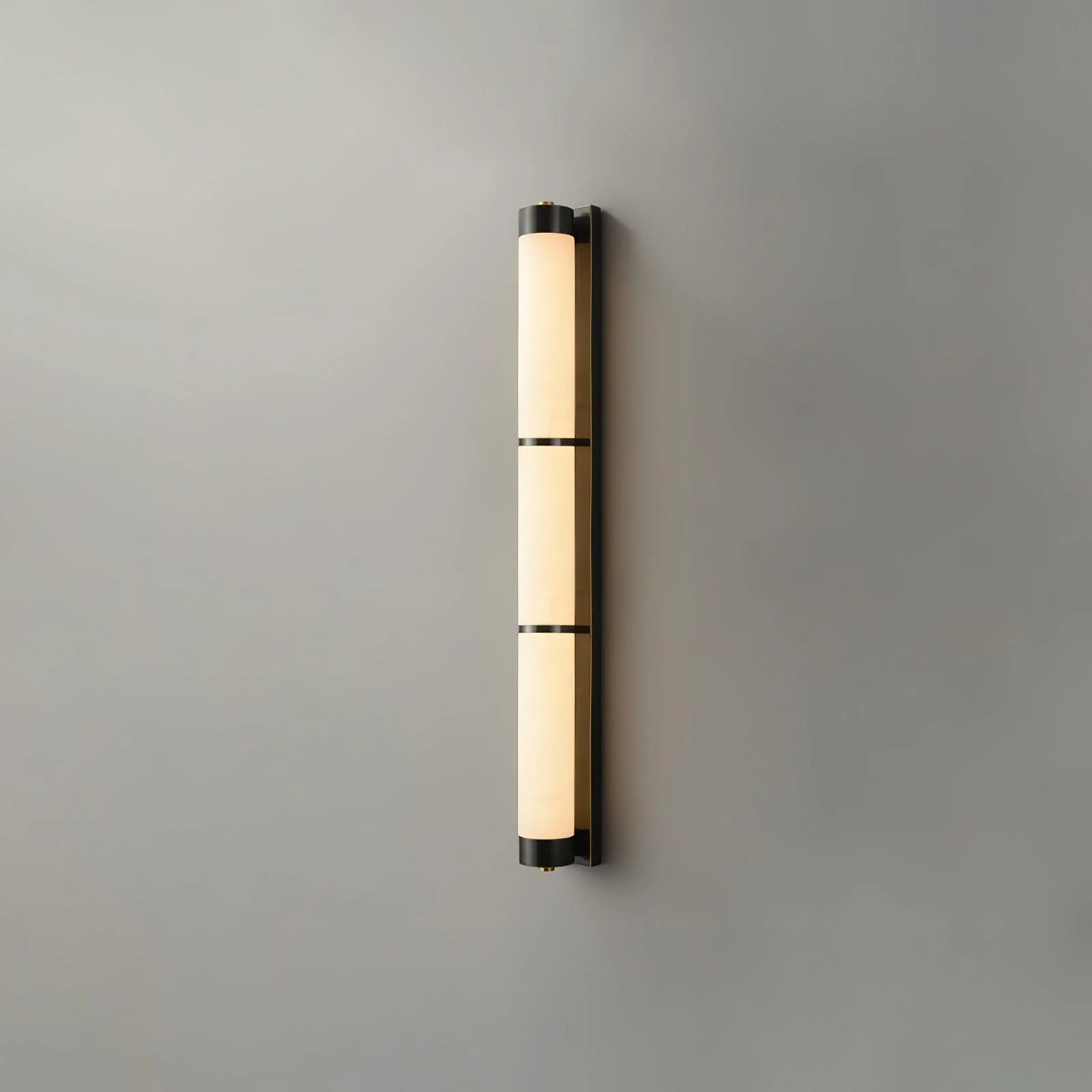 Cylindra Alabaster Brass Wall Light - Image 29