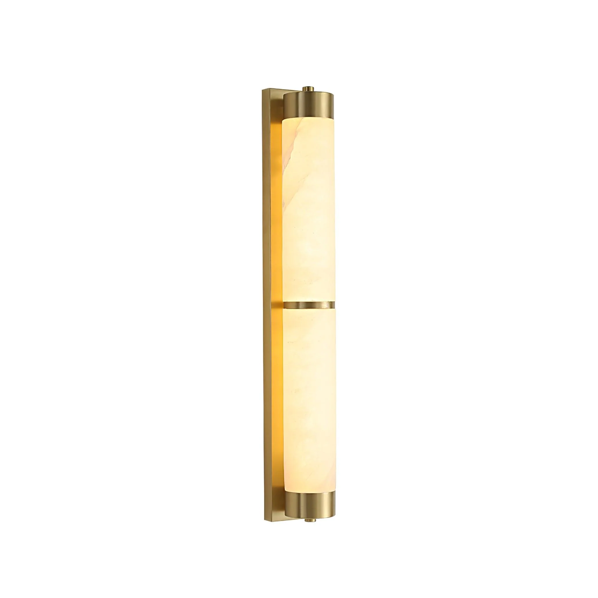 Cylindra Alabaster Brass Wall Light - Image 30