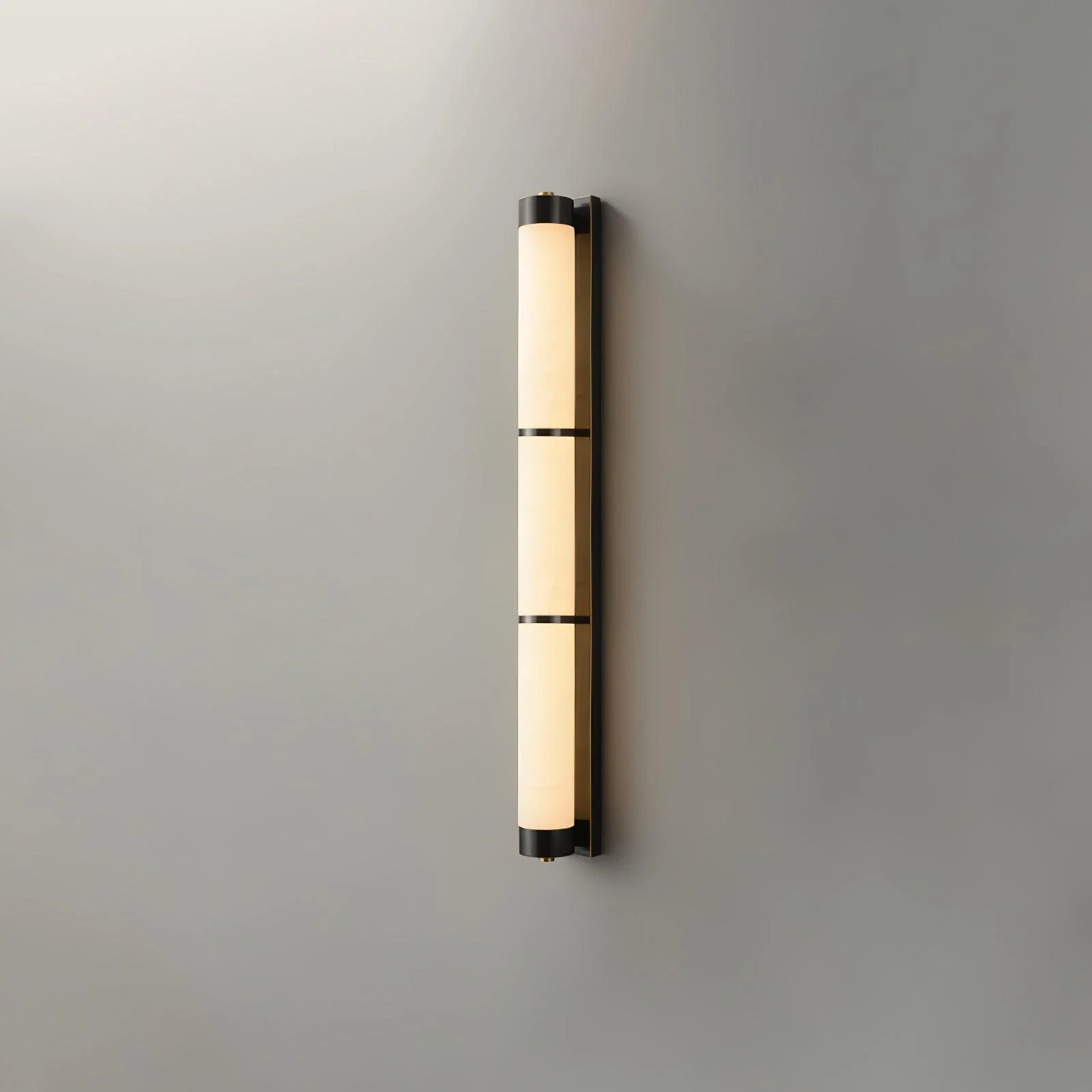 Cylindra Alabaster Brass Wall Light - Image 35
