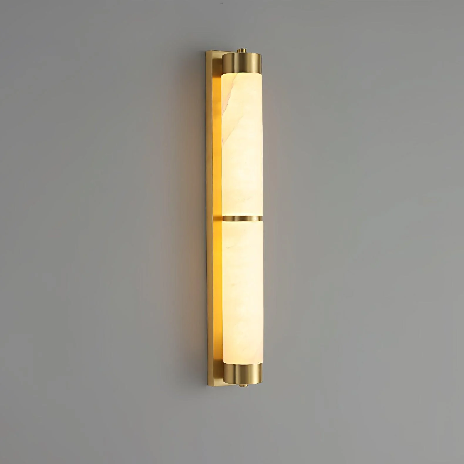 Cylindra Alabaster Brass Wall Light - Image 48
