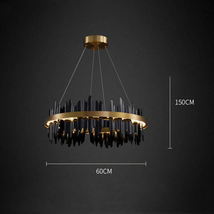 Dahlia Modern Ring Chandelier - Image 4