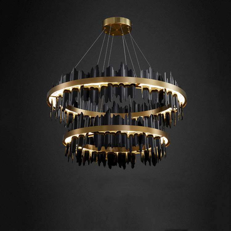 Dahlia Multiple Tier Round Chandelier - Image 2