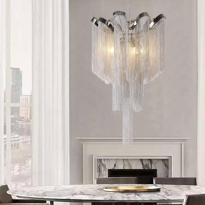 Daphne Chain Tassel Chandelier - Image 2