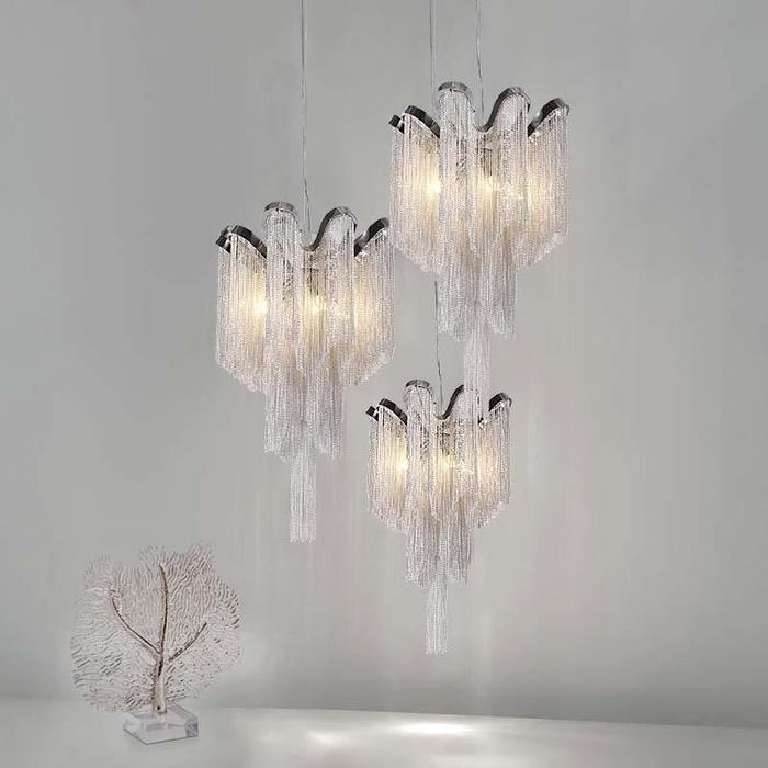 Daphne Chain Tassel Chandelier - Image 3