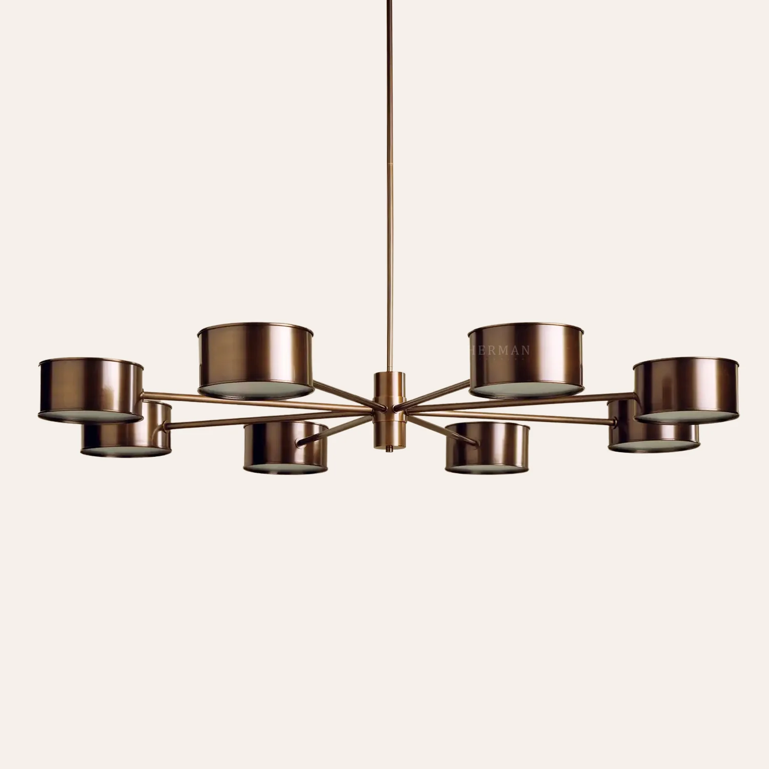 Daphne Metal Round Chandelier - Image 3