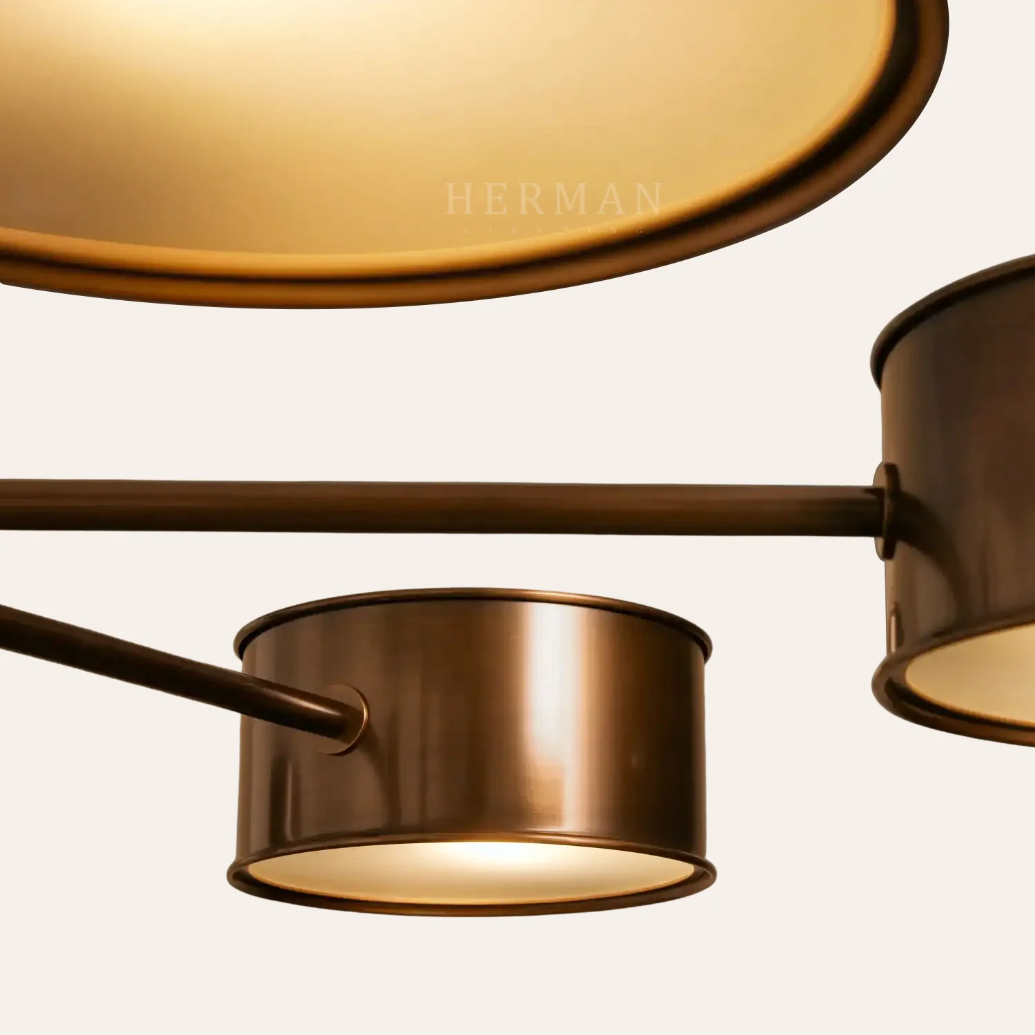 Daphne Metal Round Chandelier - Image 6
