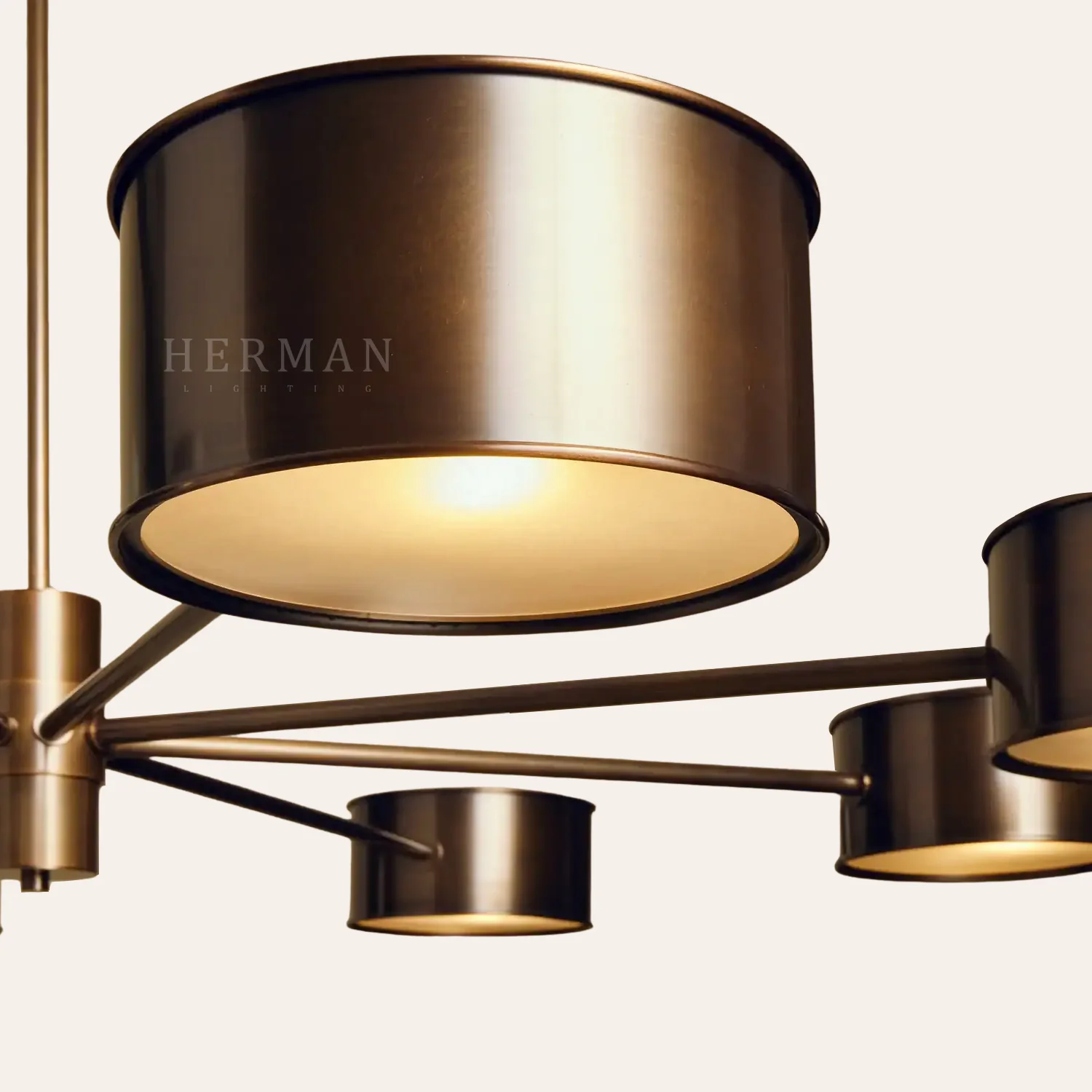 Daphne Metal Round Chandelier - Image 7