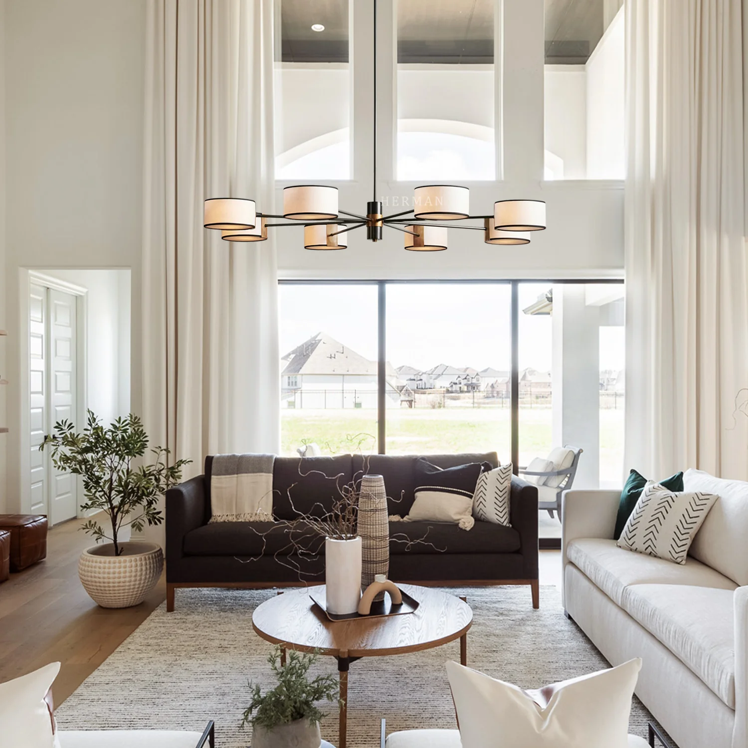 Daphne Round Chandelier - Image 3