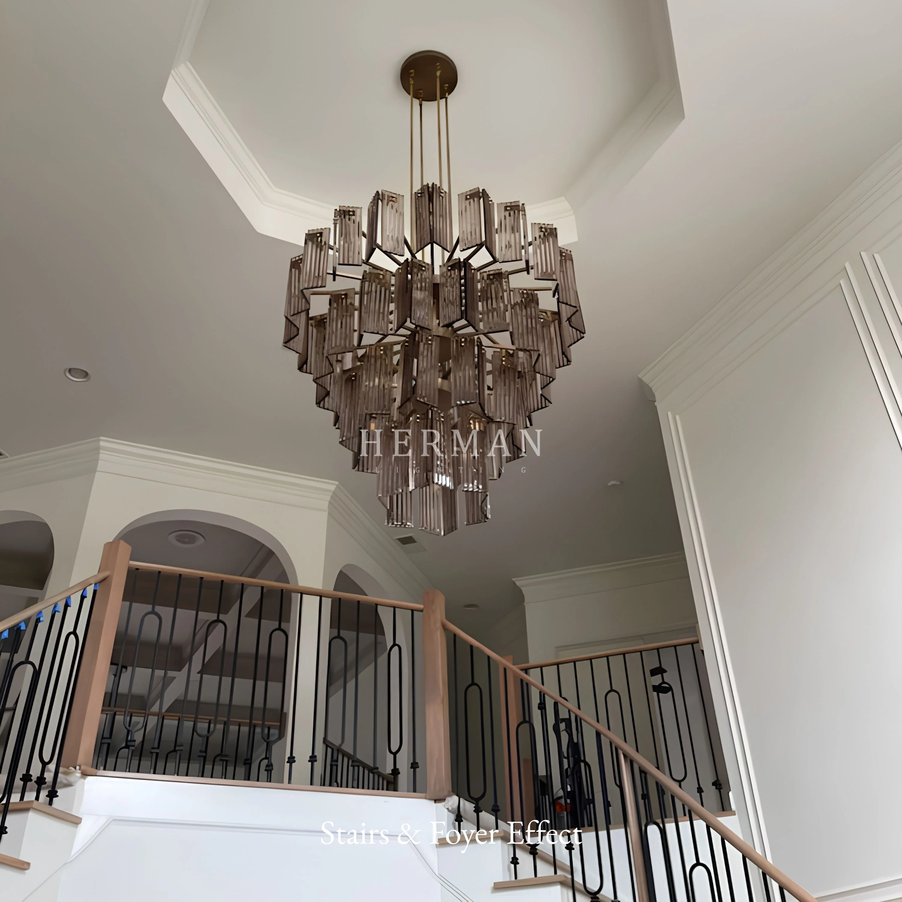 Delsie Round Chandelier 38" 48" 60" - Image 5