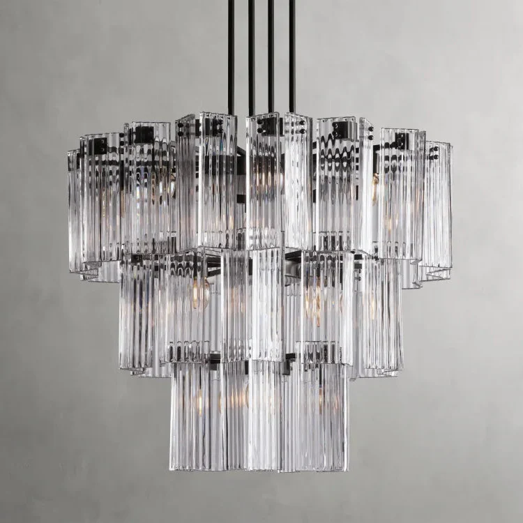 Delsie Round Chandelier 38" 48" 60" - Image 8