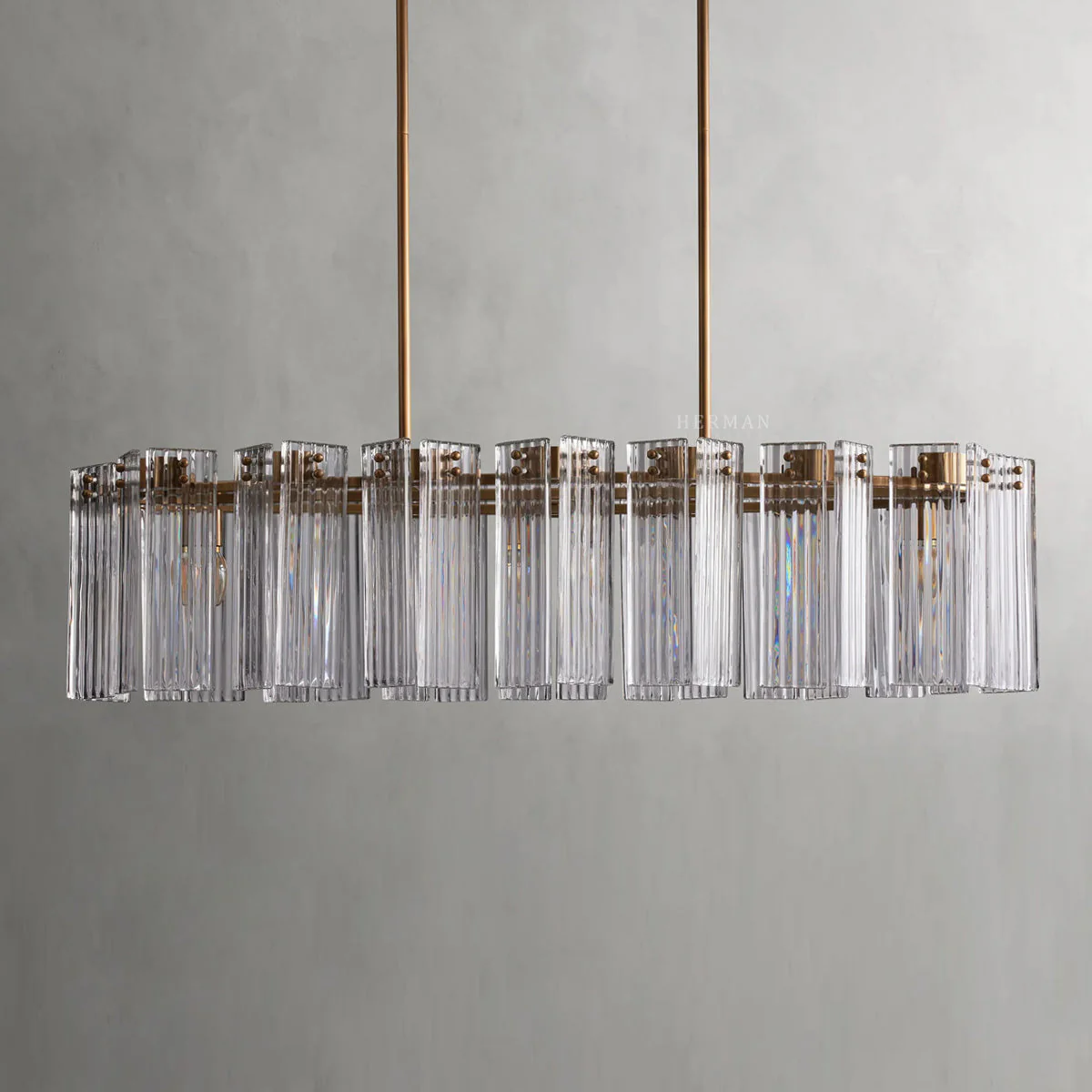 Delsie Oval 51" Chandelier - Image 6
