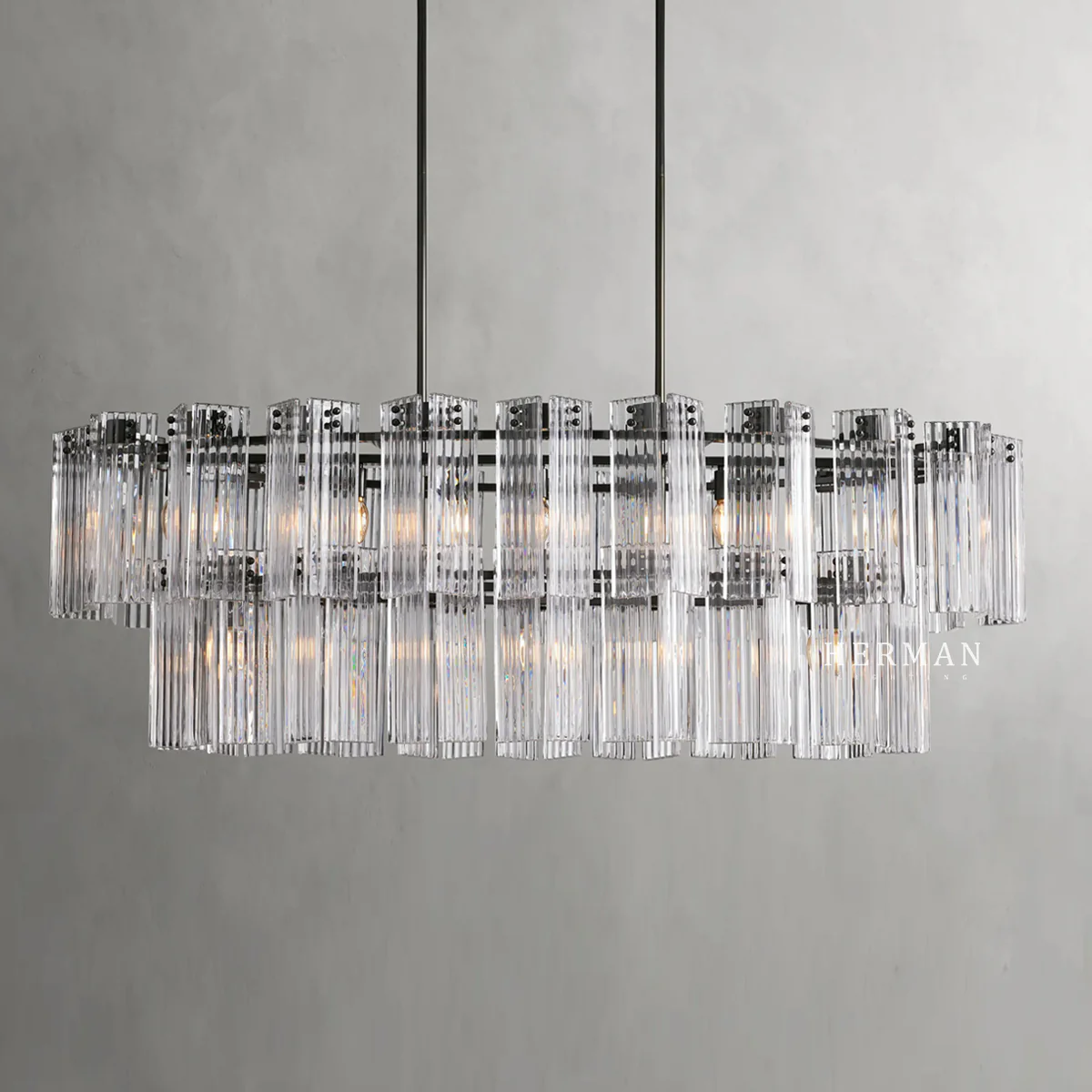 Delsie Oval 63" Chandelier - Image 14