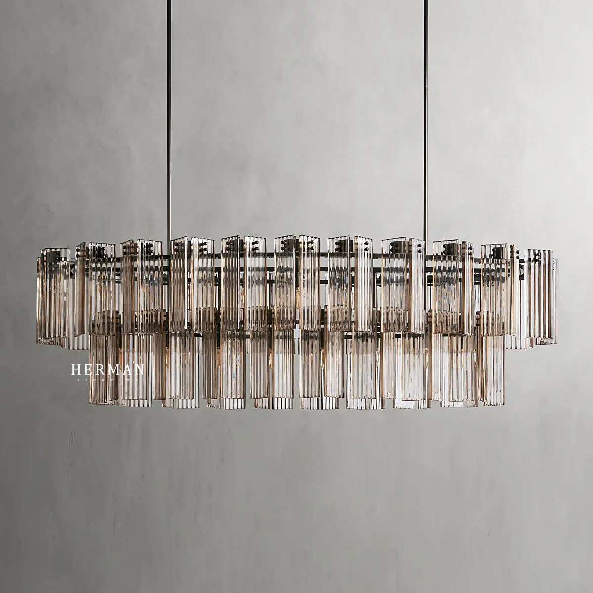Delsie Oval 72" Chandelier - Image 10