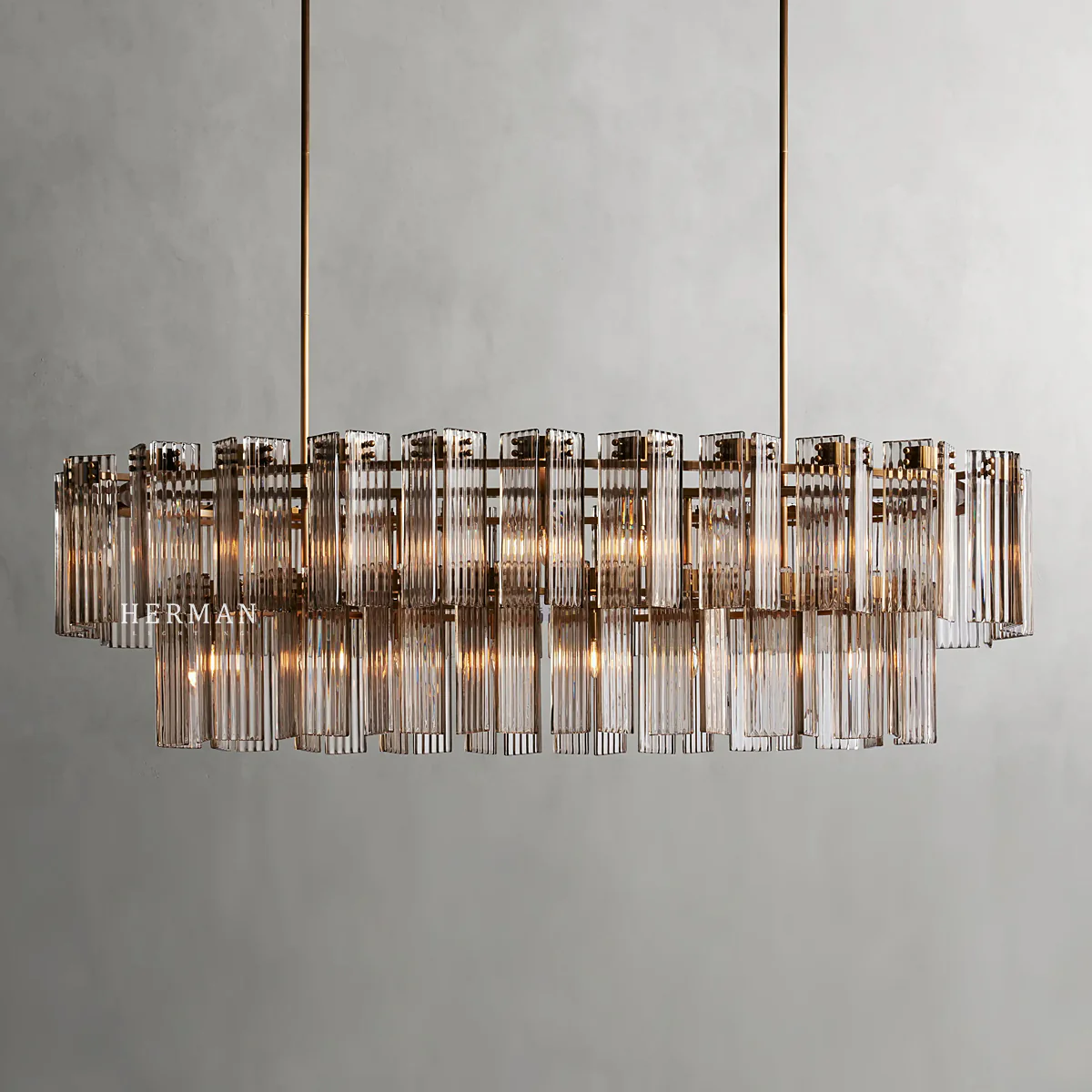 Delsie Oval 72" Chandelier - Image 4