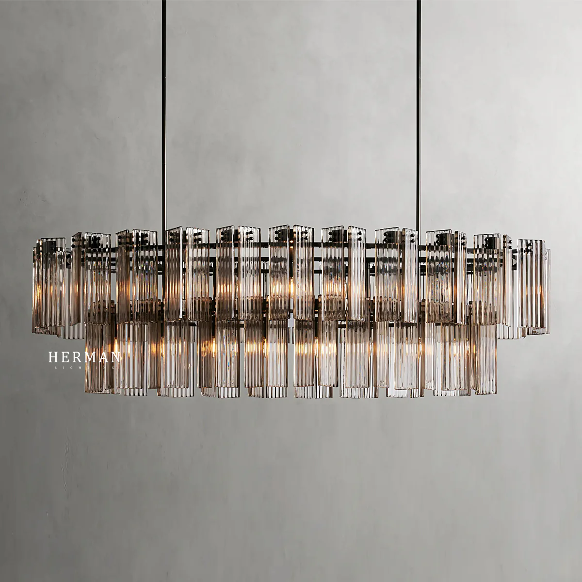 Delsie Oval 72" Chandelier - Image 9