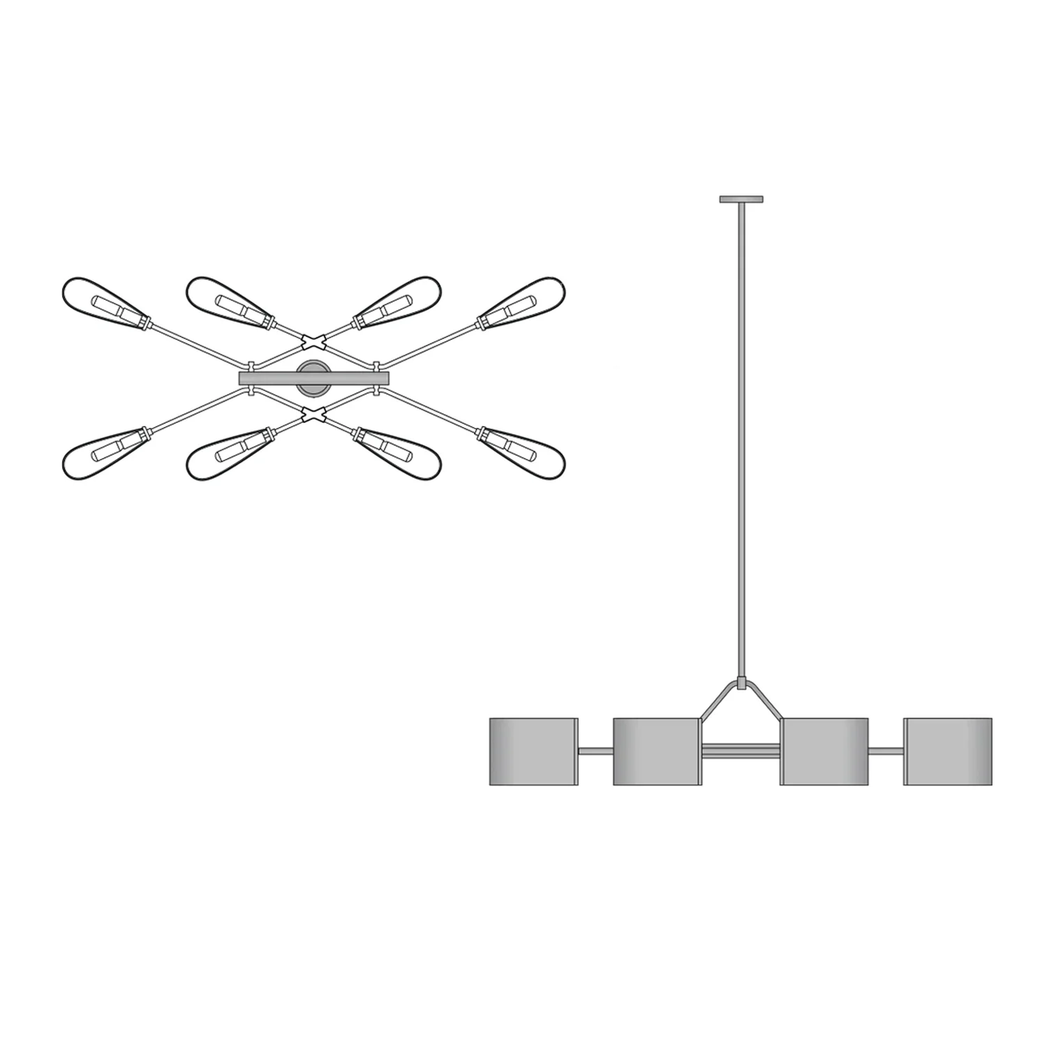 Dessay Linear Chandelier - Image 7