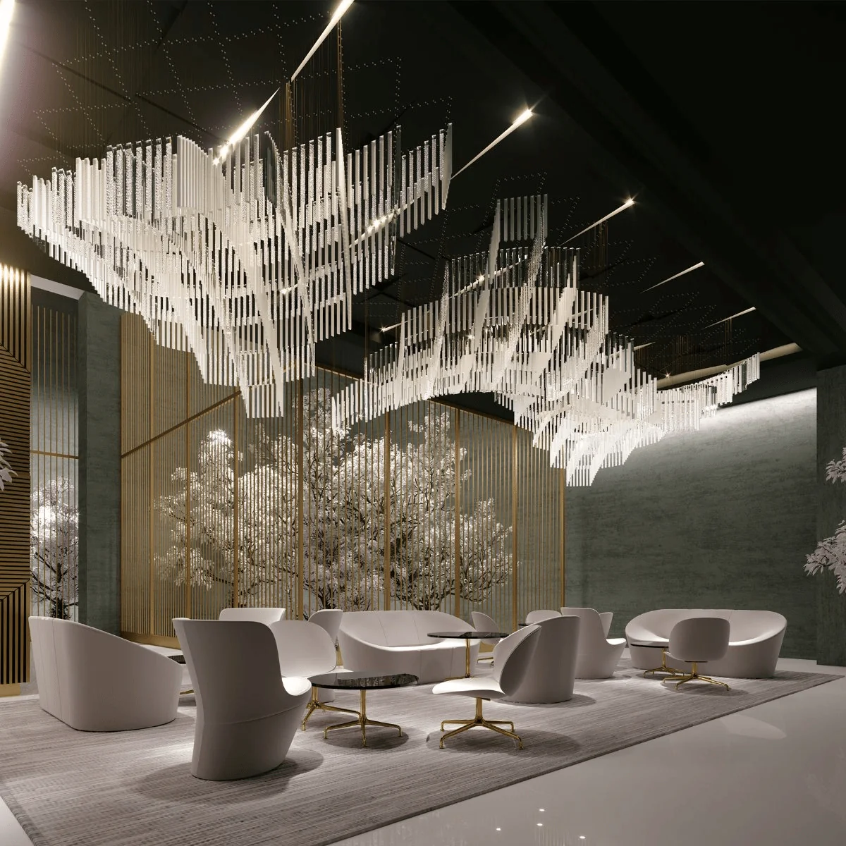 Diamond Cloud Customize Chandelier - Image 12