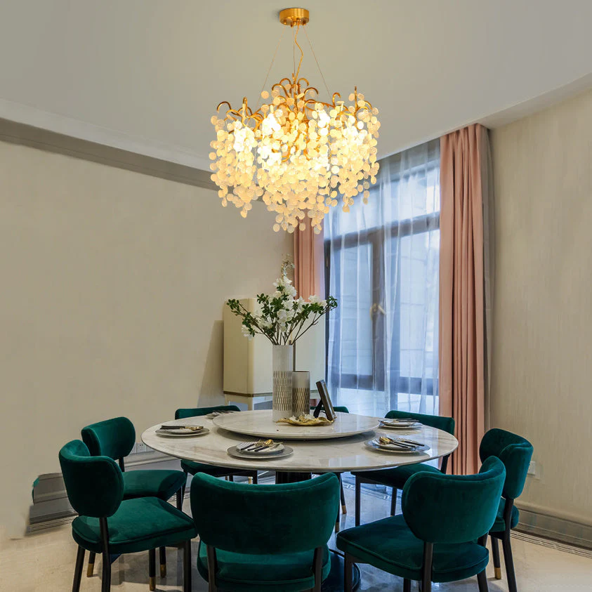 Blossom Modern White Chandelier - Image 2