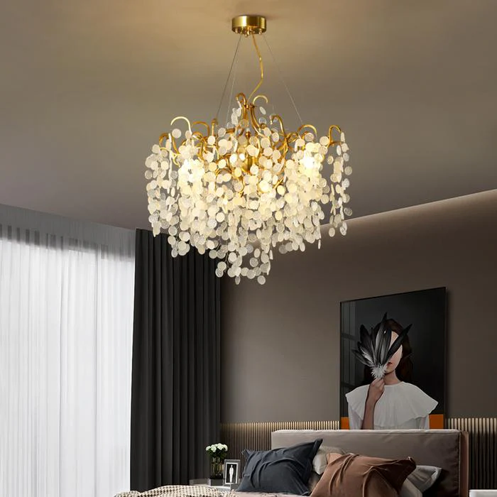 Blossom Modern White Chandelier - Image 3