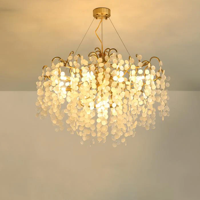 Blossom Modern White Chandelier - Image 6