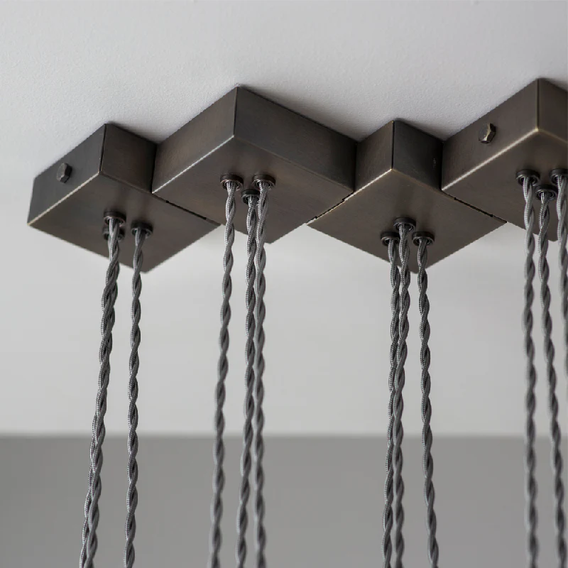 Modern Linear Chandelier For Dining Room - Image 4