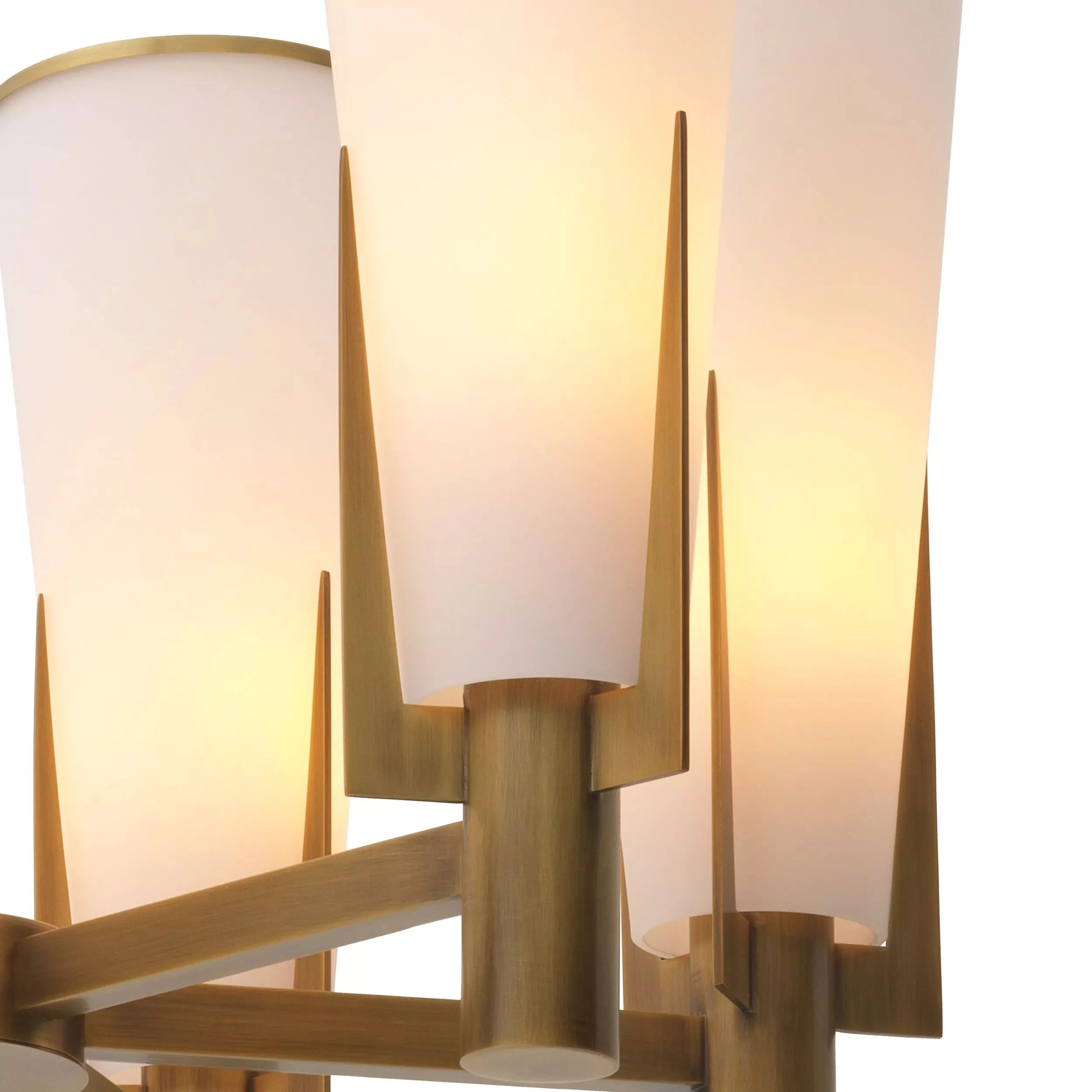 Dino Modern Brass Chandelier - Image 9