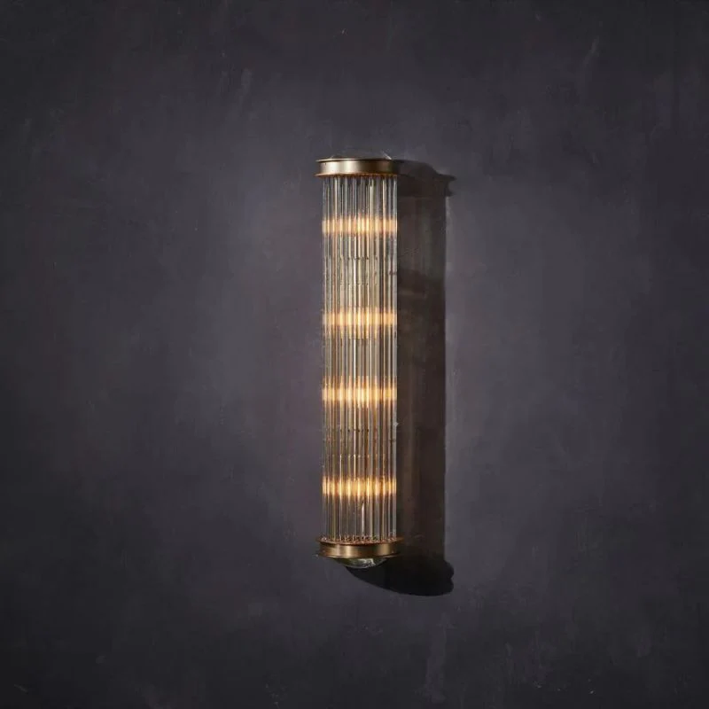 Dora Crystal Round Wall Sconce - Image 3