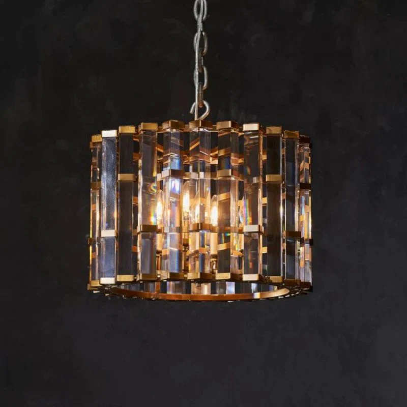 Dora Glass Round Chandelier - Image 6